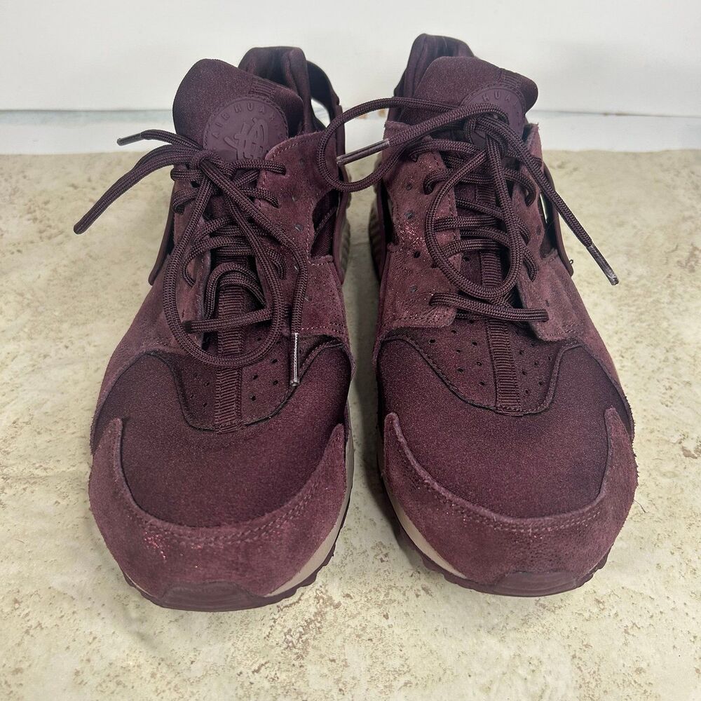 Nike Air Huarache Run Burgundy Crush Women’s Size 10 Shoes BV1170-600